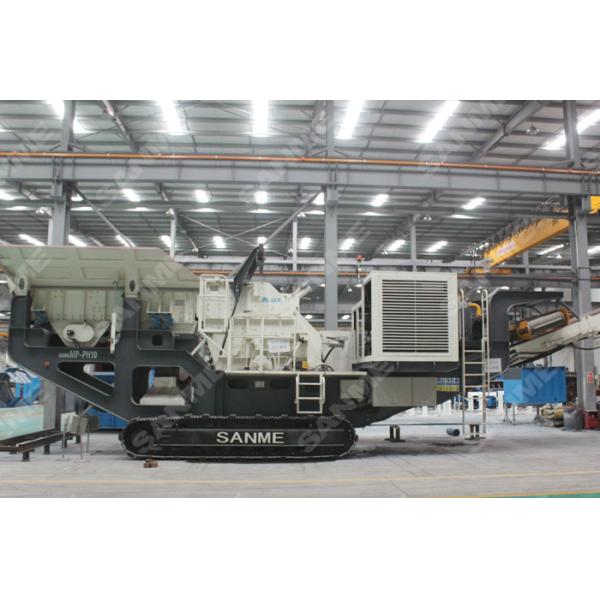 Mining Sand 480t/H Slaked Lime Crawler Impact Crusher