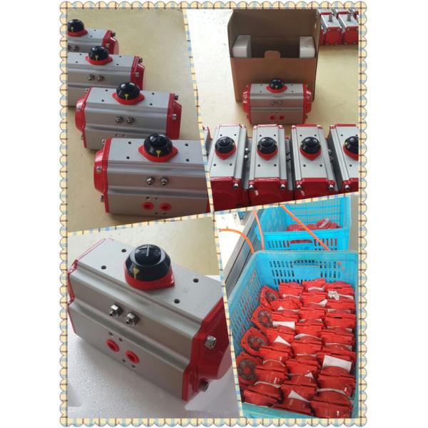 AT/GT series double action or single action air rotary actuator for butterfly