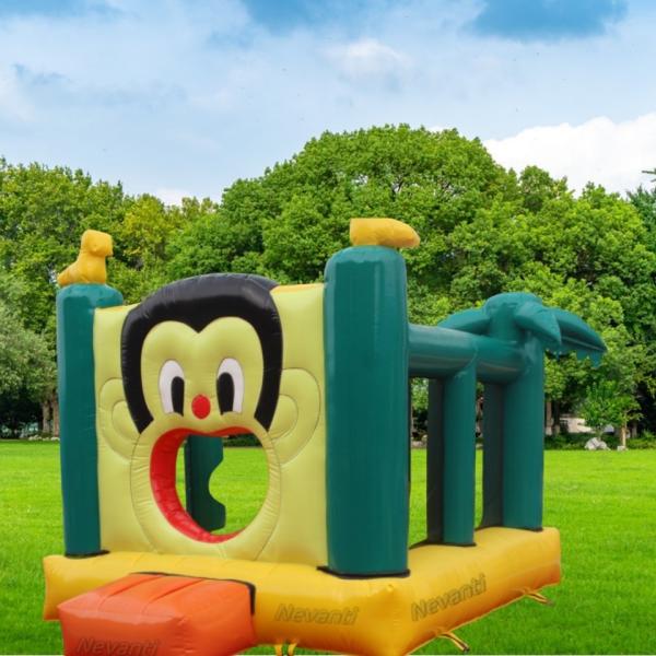 Logo Custom Logo Printed Commercial Pvc Inflatable Bouncy Castle for Children