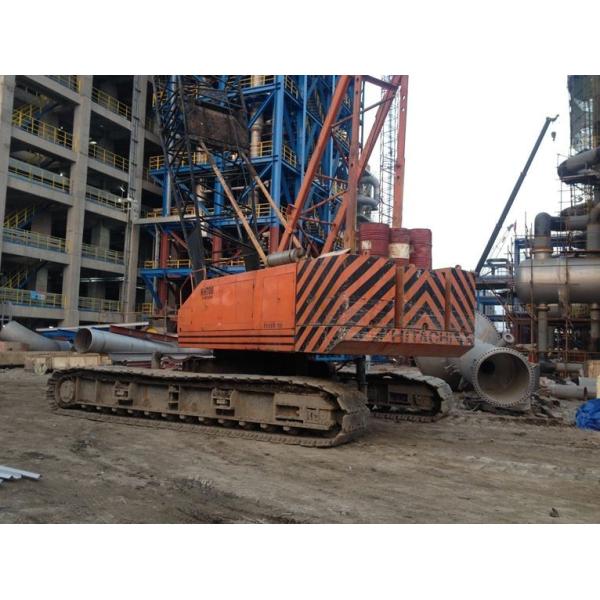 HITACHI KH700-2 150T USED CRAWLER CRANE FOR SALE ORIGINAL JAPAN 150T CRAWLER