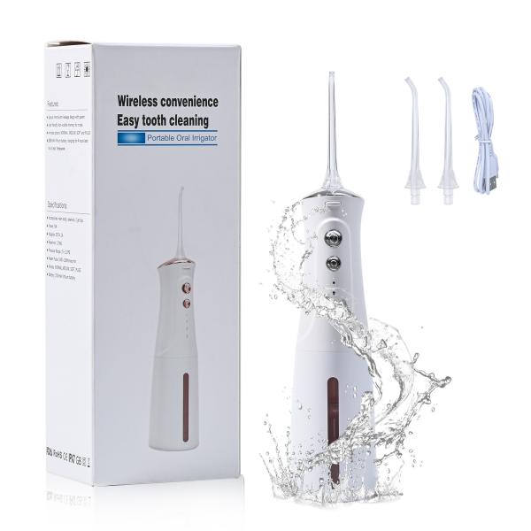 Advanced Cordless Water Flosser with 4 Modes and 300ml Tank Capacity for Optimal
