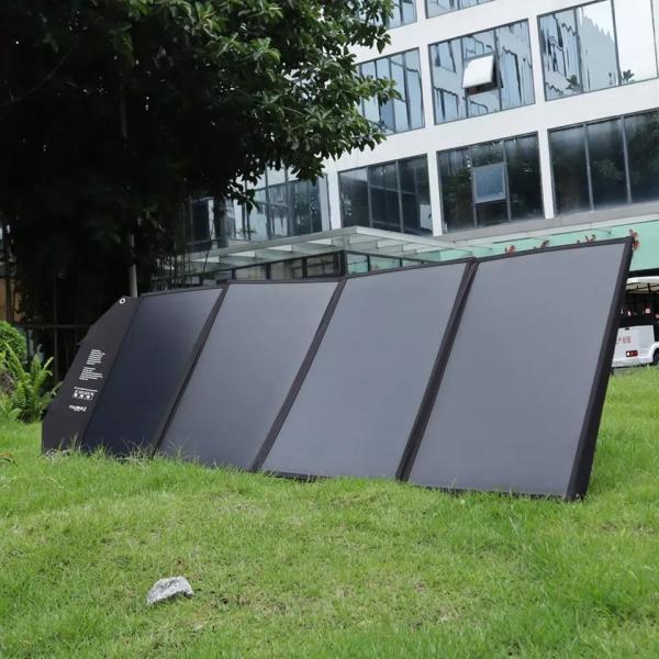 Quality 23.6V Portable Folding Solar Panels Overlapping 200w Folding Solar Panel for sale