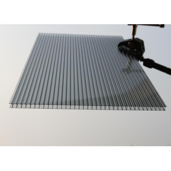 Waterproof Polycarbonate Roofing Sheets Customized Size High Mechanical Strength