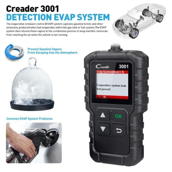 OBDII/EOBD Code Launch x431 Master Scanner CReader 3001 Auto Diagnostic Tool