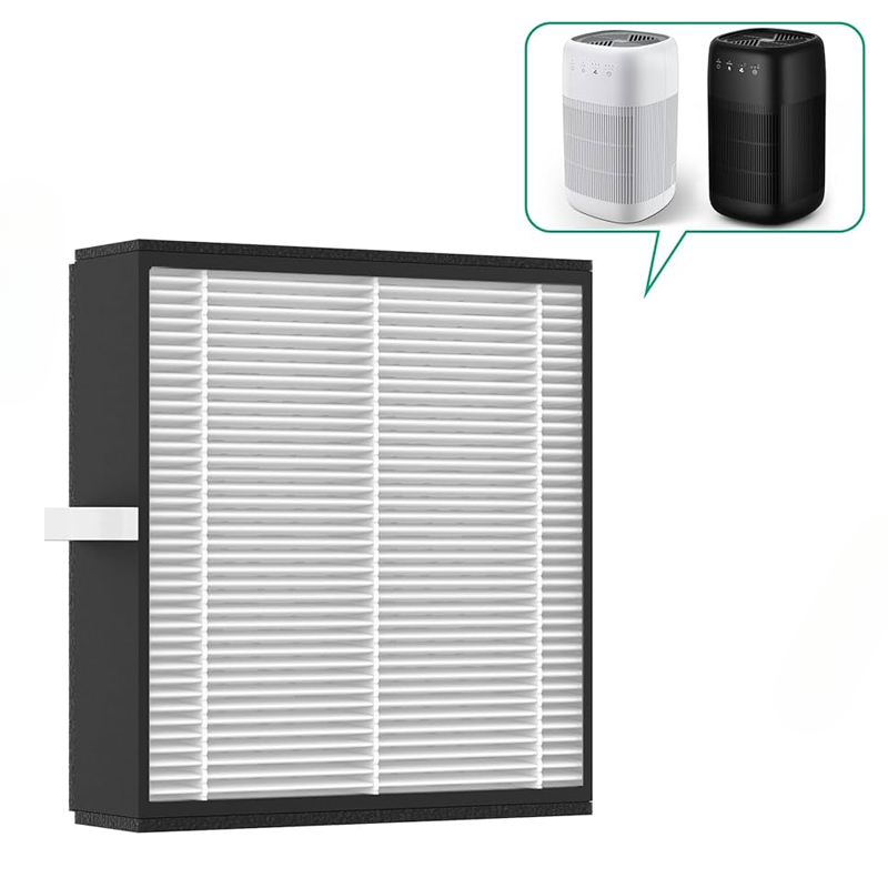 Customized Size HEPA Filter with 99.97% Efficiency and Anti-bacterial Function for Air Purifiers