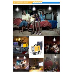 Solar System Portable Power Station Generator To Charge Light And Fan