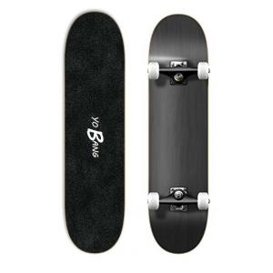 China Blank Full Complete Skateboards Trick Boards 54x36mm PU Wheel For Youth on sale
