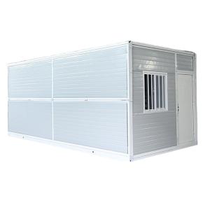 Wholesale Aluminum Window Top Fashion Z Folding Container House with Fast Install Advantage and Modular from china suppliers