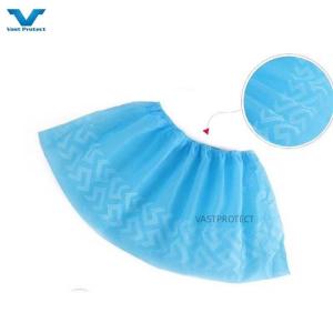 China 17x41cm Elastic Style ISO Disposable Waterproof Industrial Shoe Cover with Material on sale