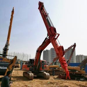 Wholesale Teledipper Arms ZX330 Excavator Telescopic Arm With 2 Cbm Clamshell Bucket from china suppliers