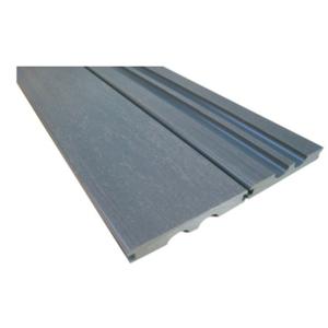 133x24mm Eco-fricendly Solid Board , Wood Plastic Composite Decking Material