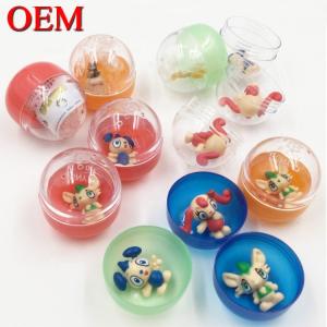 Custom Design Capsule Ball With Anime Figures For Kids Gifts OEM egg figure toy