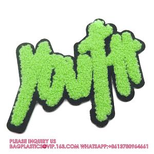 Sew Iron On 100% Embroidered Fabric Cloth Patch Iron On Patch 3D Custom