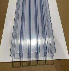 China Flexible Esd Clear Pvc Tube Packaging Rectangular Length 300mm-600mm on sale
