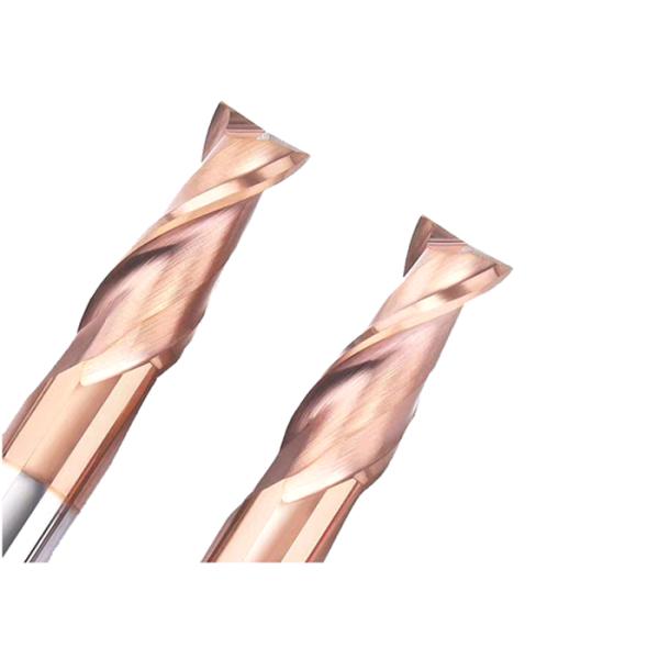 Two flutes End Mill For Steel High Performance Tungsten Carbide End Milling