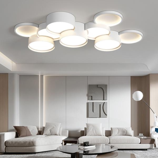 Nordic Minimalist Led Living Room Chandeliers Modern Hall Dining Room Ceiling Decoration Lamp(WH-MA-209)