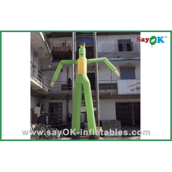 Dancing Air Guy Green Dancing Man Balloon Inflatable Wacky Tube Man For