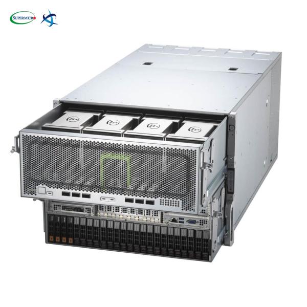 Supermicro 8U GPU Server with Eight Gaudi 2 Accelerators and Up to 8TB Memory