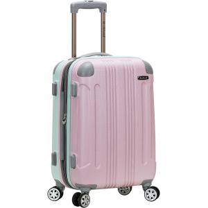 Expandable Luggage with Spinner Wheels, Multicolor, Carry-On 20-Inch