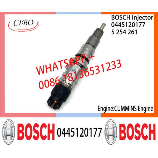 BOSCH 0445120177 5254261 Neutral Fuel Injector Assembly 0445120177 5254261 For