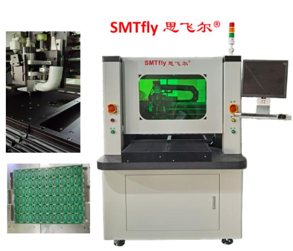 Quality PCB Router Machine with 2-Way Sliding Exchanger and Automatic Separator Tool for sale