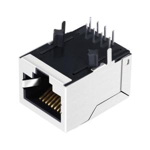 J00-0014NL Single Port Rj45 Modular Jack With Magnetics LPJ0011DNL
