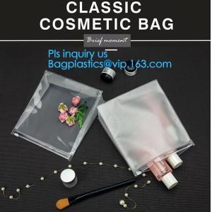 Wholesale plastic A4 file bag document bag, children traveling EVA bag, resealable slider clothes packing, slider zip lock with ho from china suppliers