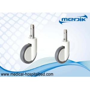 Lock Directional Brake Medical Device Threaded Stem Casters High Capacity