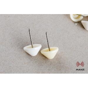 Garments Alarm Hard Tag Pin , Conical Head Rfid Pin Corrosion Resistance