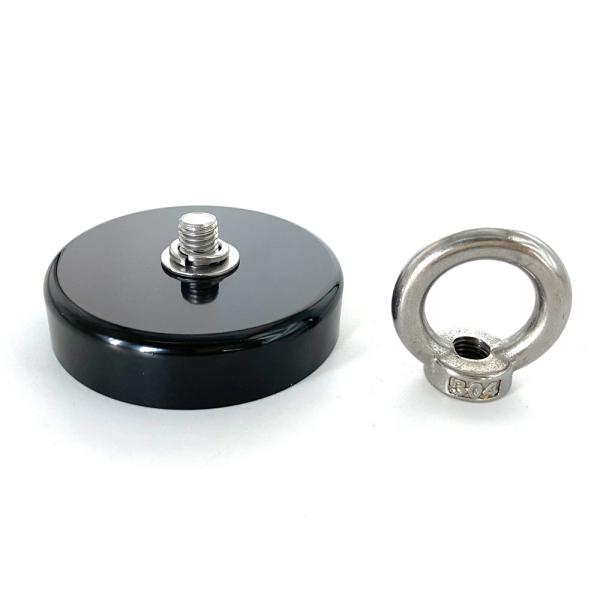 D75mm Super Strong Water Proof Epoxy Coating Fishing Magnet Leading Time 20-25 Days