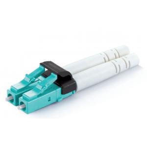 Mini LC Duplex Fiber Optic Connector 5.25mm Pitch Easy Assembly Compact Design