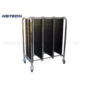 PCB Handling Equipment 3 Layers Anti Static 4 Wheels Moving PCB Storage Turnover