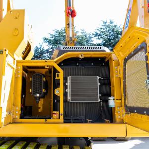 HK950FC Wood Rubbing Machine Elevatable Cab With Driver Height Up To 4.5 Meters