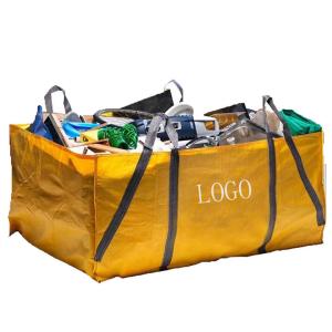Dumpster Bag - Foldable and Reusable Trash Bag for Waste Management, Multiple