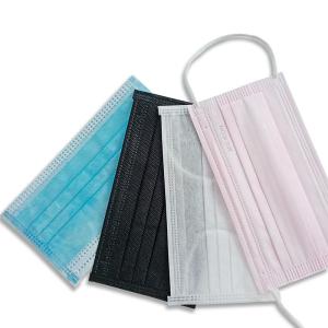 Anti Virus Disposable Medical Mask , Non Woven Ear Loop Face Mask Latex Free