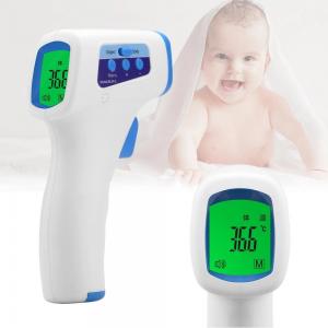 1 Second Testing Medical Non Contact Infrared Thermometer Digital LCD Display IR Forehead Ear Body Fever Thermometer