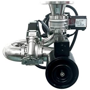 Smart Hydraulic Water Cannon Fire Protection Monitor 55m Jet Radius