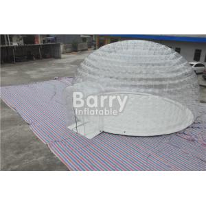No Harm Inflatable Bubble Tent , Inflatable Transparent Tent For Camping Or