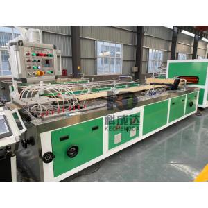 Automatic Buckle Plate Plastic Profile Extruder Machine UPVC PVC Profile