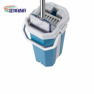 125cm Cleaning Mop Handle Plastic Water Squeezing Bucket Hand Wash Free Mop