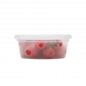 China 16oz Soup Plastic Disposable Cup Microwavable 4 1/2 X 4 1/2 X 3 on sale
