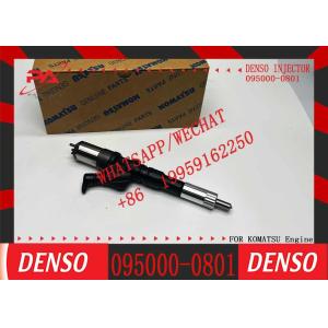 Common Rail Fuel Injector 095000-0801 095000-0800 6156-11-3100 For KOMATSU HM300