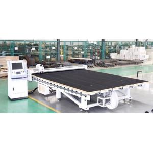 Single Cutter Irregular Shape Cnc Glass Cutting Machine , Glass Cutting