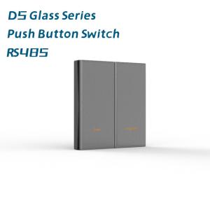 Glass Panel RS485 Modbus Protocol Push Button Electrical Wall Switch