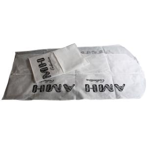 10C Transparent PVC Back With 75gsm White Nonwoven Fabric With Double Logo