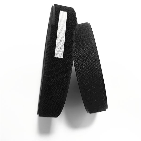 DANSKY Custom High Quality Adhesive Conductive Nylon Anti-Static Hook Loop Tape for Clothing Home Textile Use