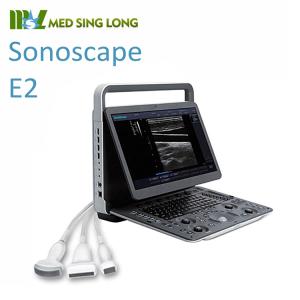 Wholesale SonoScape E2pro Color Doppler Echo Machine Ultrasound Machine USG with TDI CW PW Function from china suppliers
