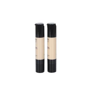 China Custom Ppma Cosmetic Pump Bottle With Ended Brush on sale