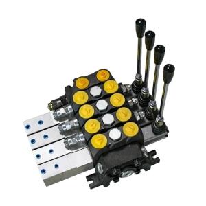Hand Control Hydraulic Directional Control Valve DCV100/2-S 75.9 Pressure 100LPM