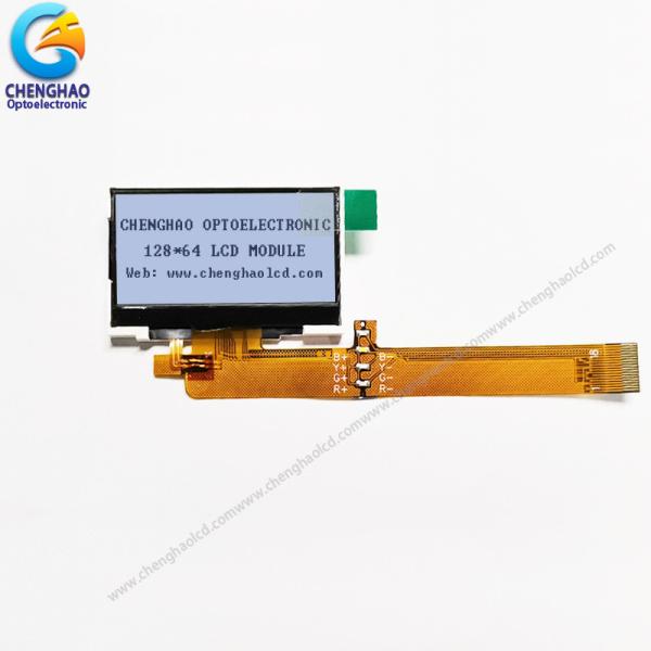 Quality 12864 Monochrome LCD Module SPI MCU FSTN COG 128*64 Dot Matrix LCD module for sale